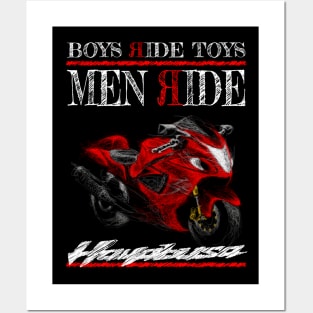 Men Ride Hayabusa Posters and Art